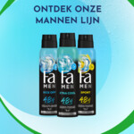 3x Fa Men Deodorant Spray Sport - 5.98 euro