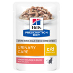 Hill's Prescription Diet c/d Multicare Urinary Care Kattenvoer Nat Zalm 12 x 85 gr