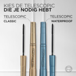 L'Oréal Telescopic Mascara Lengte Black - 21.99 euro