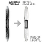 L'Oréal False Lash Superstar Zwart Mascara - 15.88 euro