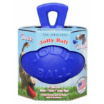 Jolly Pets Ball Hond en Paard Blauw  20 cm