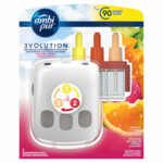4x Ambi Pur Elektrische Geurverspreiders 3Volution Starterkit + Navulling  Exotische Vruchten - 18.83 euro