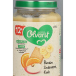 Olvarit Fruithapje 12m Banaan Sinaasappel Koek - 2.19 euro