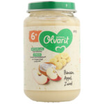 Olvarit Fruithapje 6m Banaan Appel Yoghurt - 2.09 euro