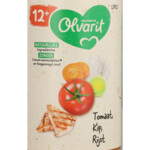 Olvarit Maaltijd 12m Tomaat Kip Rijst - 2.39 euro