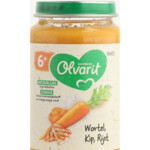 6x Olvarit Maaltijd 6m Wortel Kip Rijst - 11.83 euro