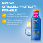 Nivea Sun Protect & Hydrate Zonnemelk SPF 20 - 19.35 euro