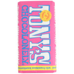 Tony's Chocolonely Wit Framboos Knettersuiker - 4.95 euro