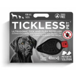 Tickless Teek en Vlo Afweer Hond en Kat Zwart
