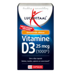 Lucovitaal Vitamine D3 25mcg  365 capsules