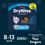 Huggies Drynites Luierbroekjes jongens 8 - 13 jaar - 22.79 euro