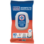 6x Blue Wonder Desinfectie Reiniger Doekjes