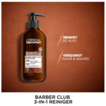 6x L'Oréal Men Expert BarberClub Baard Gezicht & Haar 3-in-1 Wash - 31.65 euro