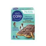 4x WeCare Everyday Crunchy Reep Dark Chocolate