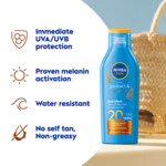 NIVEA Sun Protect & Bronze Zonnebrand SPF 20 - 23.99 euro