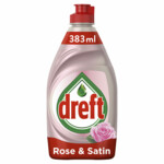Dreft Clean & Care Afwasmiddel Rose & Satin
