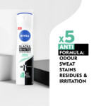 6x Nivea Deodorant Spray Invisible Fresh For Black & White - 18.87 euro