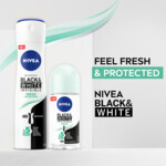 6x Nivea Deodorant Spray Invisible Fresh For Black & White - 18.87 euro
