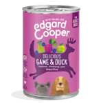 6x Edgard & Cooper Blik Vers Vlees Hondenvoer Wild - Eend