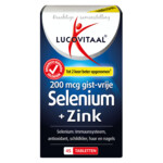 Lucovitaal Selenium &amp; Zink 200 mcg Gistvrij  45 tabletten