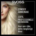 Syoss Oleo Intense 12-00 Zilverblond Haarverf - 7.79 euro