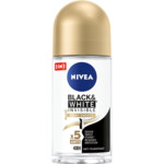 Nivea Deodorant Roller Black &amp; White Silky Smooth  50 ml