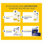 Nivea Q10 Dagcrème  Anti-Rimpel Gevoelige Huid SPF 15 - 25.99 euro