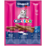 Vitakraft Cat-stick Kabeljauw - Koolvis  3 stuks