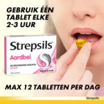 Strepsils Zuigtabletten Aardbei Suikervrij - 7.59 euro
