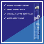 6x Junior Haarspray 3 in 1 Extra Strong - 18.4 euro
