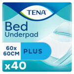 2x TENA Bed Plus 60x60 cm