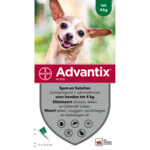 Advantix Spot On 40 Anti Vlooien en Teken Druppels Hond tot 4 kg
