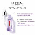 L'Oréal Revitalift Filler Serum 1.5 procent Hyaluronzuur - 39.99 euro