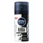 Nivea Men Deodorant Spray Invisible for Black en White Power