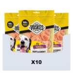 10x Voskes Hondensnacks Kip Schijfjes - 24.75 euro