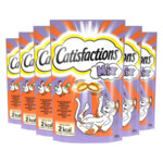 6x Catisfactions Kattensnoepjes Kip - Eend