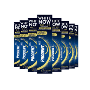 12x Prodent Tandpasta White Now Gold - 36.79 euro