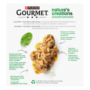 Gourmet Nature's Creations Zeevis 8 x 85 gr