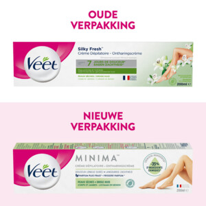 Veet Ontharingscrème Minima Droge huid - 8.69 euro