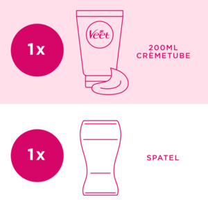 Veet Ontharingscrème Minima Droge huid - 8.69 euro