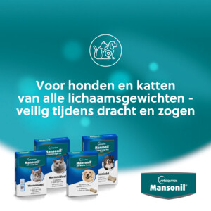 Mansonil All Worm Tasty Ontworming Tabletten Hond 2 stuks