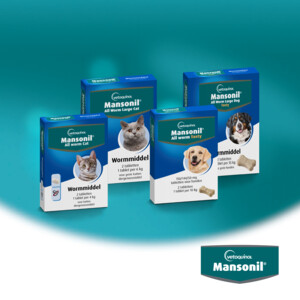Mansonil All Worm Tasty Ontworming Tabletten Hond 2 stuks