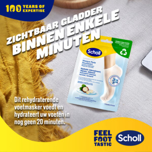 Dr. Scholl's Expert Care Voetmasker Voedend - 3.74 euro