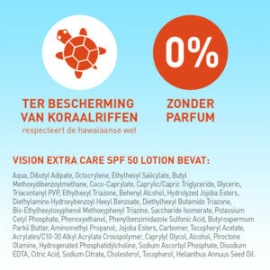 Vision Zonnebrand Crème Extra Care SPF 50 - 34.59 euro