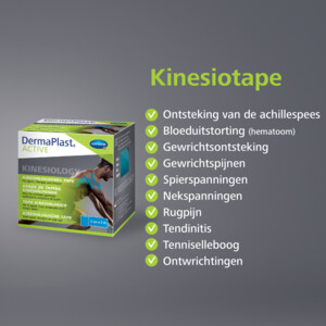 Dermaplast ACTIVE Kinesiotape Blue - 9.95 euro