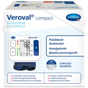 Veroval Polsbloeddrukmeter Compact - 29.71 euro
