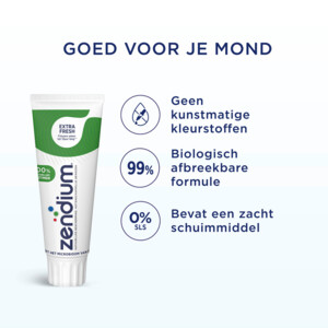 Zendium Tandpasta Extra Fresh - 3.75 euro