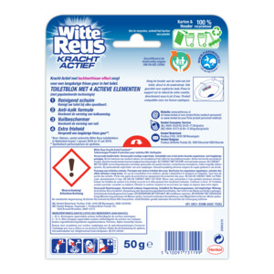 10x Witte Reus Toiletblok Kracht Actief Exotisch - 13.11 euro