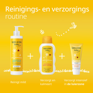 WELEDA Baby Calendula Liniment Reinigingsmelk - 12.59 euro