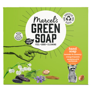 Marcel's Green Soap Handzeep Sin & Jas 250 ml + Lav & Roz 250 ml + Sand & Kord250 ml - 12.99 euro
